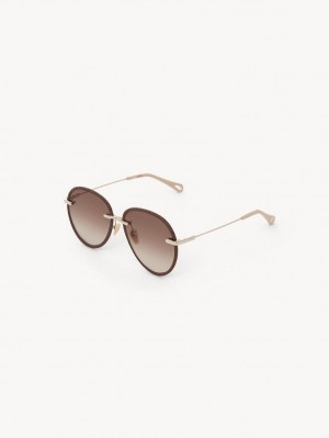Lentes de Sol Chloe X Eres Paula Rojos | CHE-SR14506