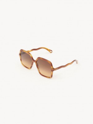 Lentes de Sol Chloe Zelie Azules | CHE-SR14562
