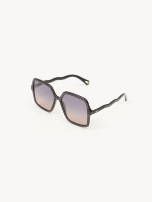 Lentes de Sol Chloe Zelie Grises | CHE-SR14561
