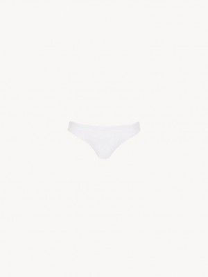 Ropa De Playa Chloe X Eres Paraguay Bikini Bottom Blancos | CHE-SR14126