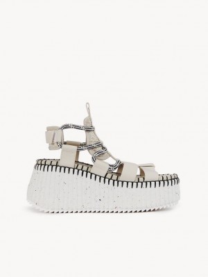 Sandalias Chloe Nama Grises | CHE-SR14147
