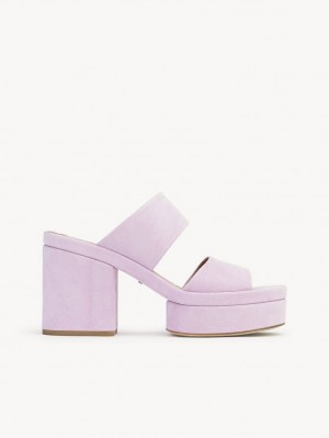 Sandalias Chloe Odina High-heel Morados | CHE-SR14183