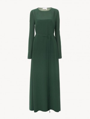 Vestido Chloe Long Tunic Verdes Oscuro | CHE-SR13864