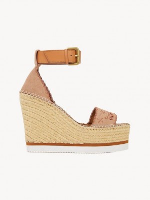 Wedge Chloe Glyn Alpargata Azules | CHE-SR14800