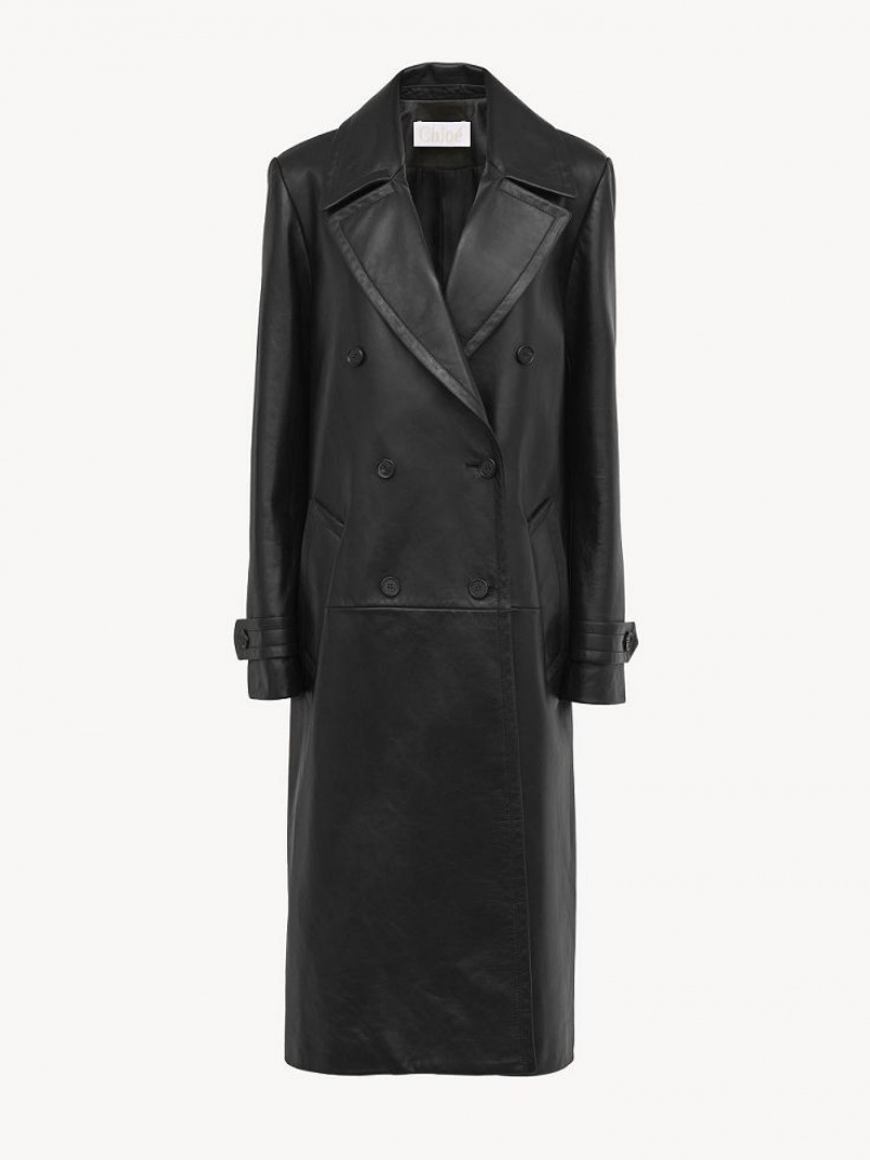 Abrigos Chloe Below-the-knee Negros | CHE-SR13822