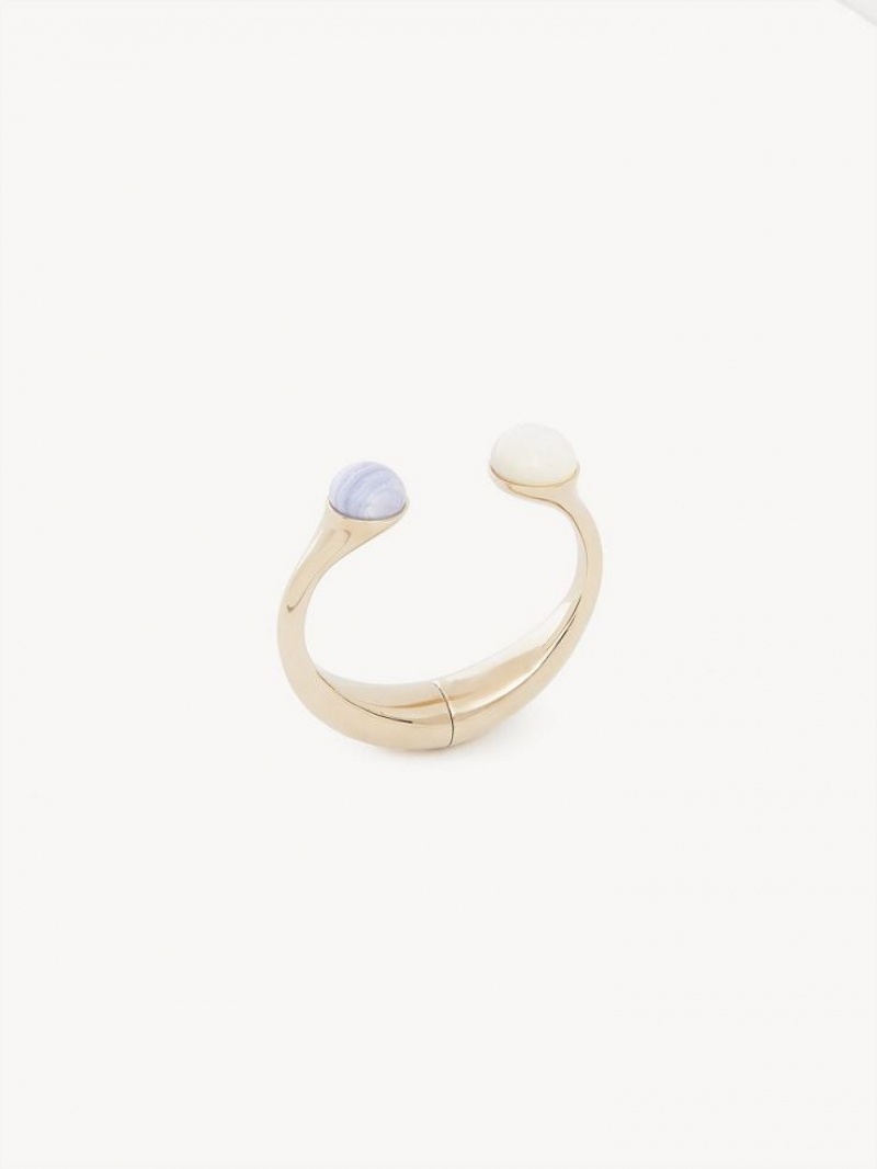 Anillos Chloe Darcey Cuff Dorados | CHE-SR14408