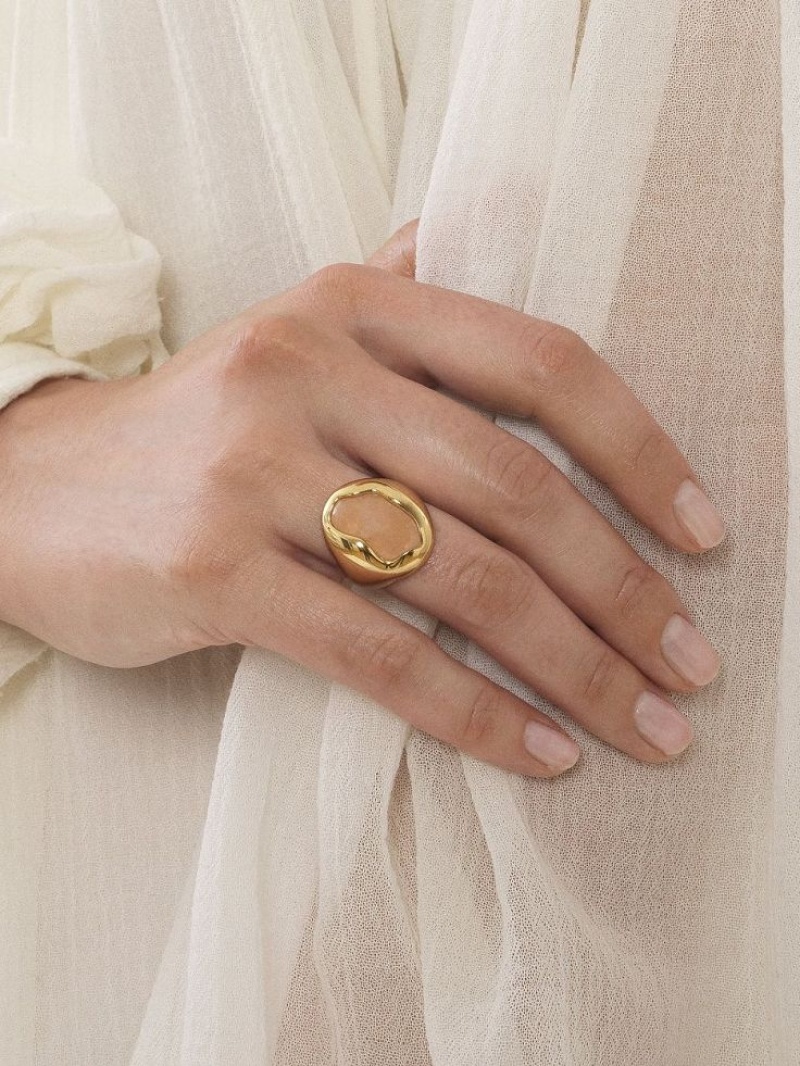 Anillos Chloe Sybil Dorados Claro | CHE-SR14449