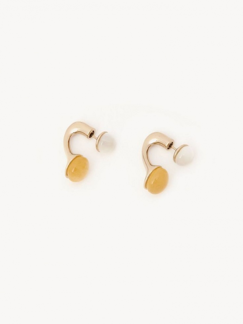 Aretes Chloe Darcey Dorados | CHE-SR14411