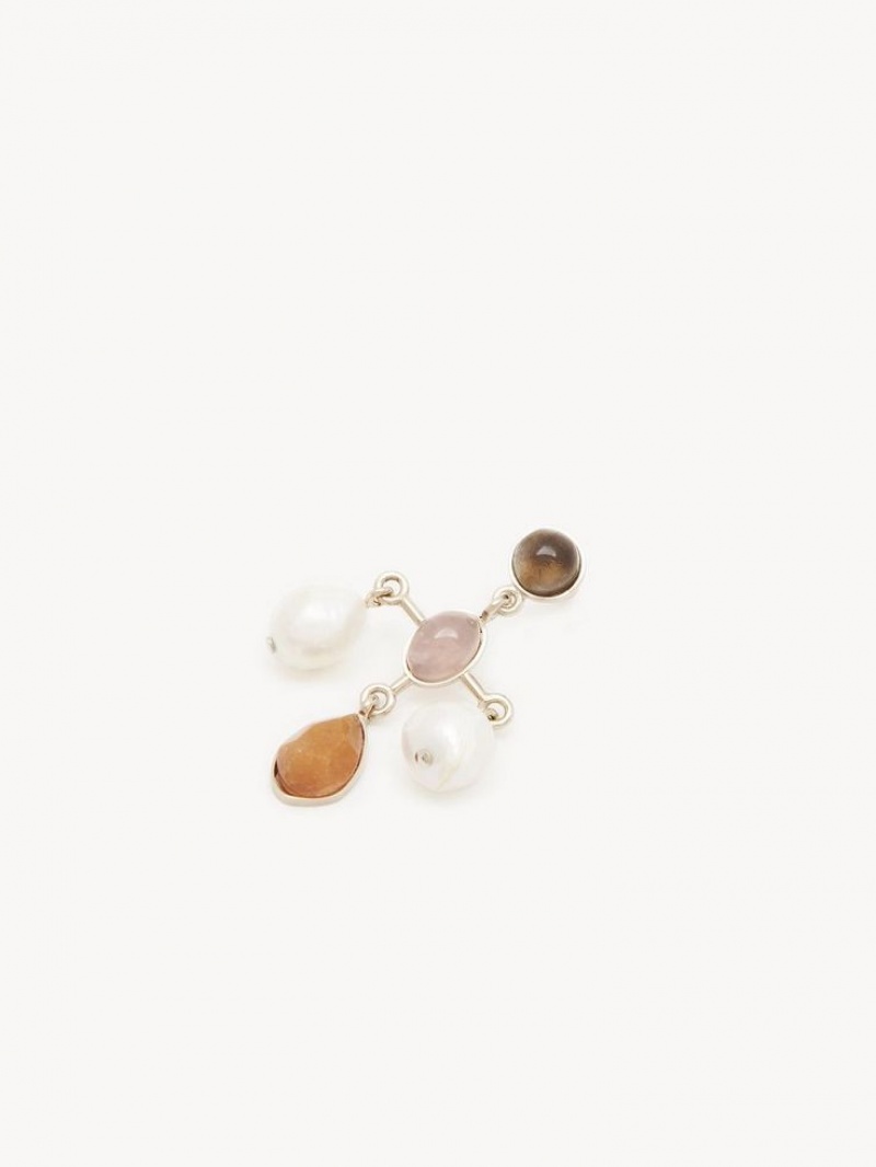Aretes Chloe Darcey Dorados | CHE-SR14435