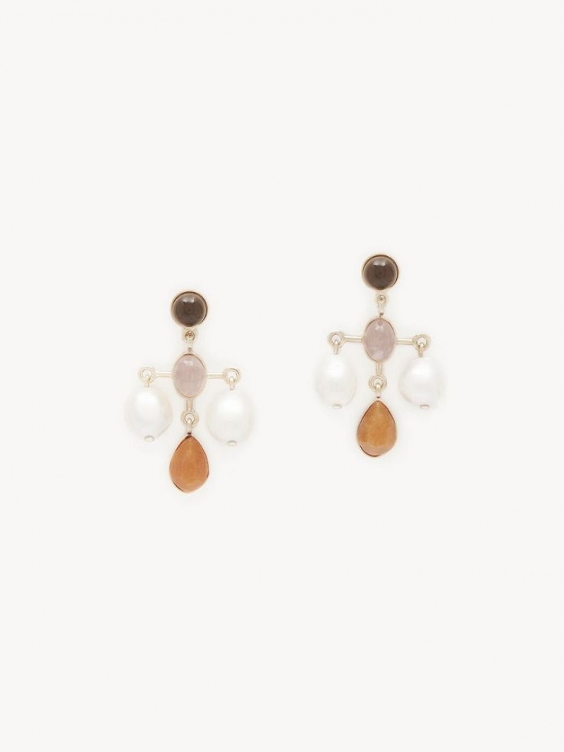 Aretes Chloe Darcey Dorados | CHE-SR14435
