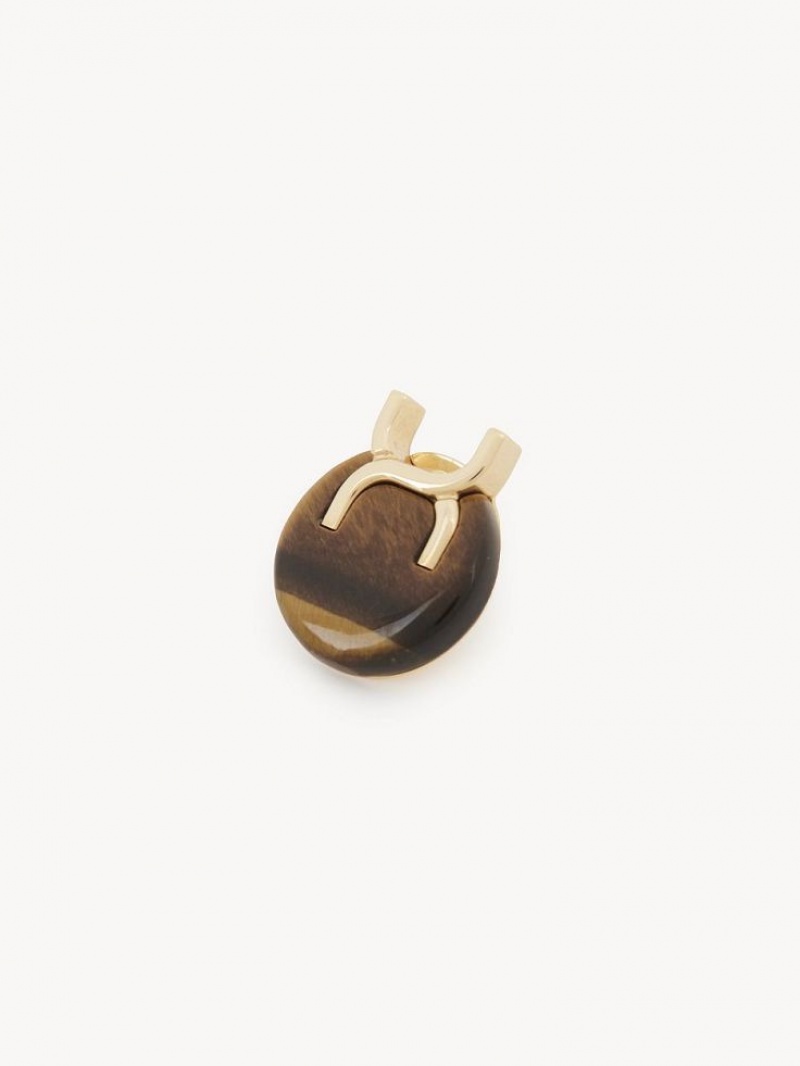 Aretes Chloe Marcie Clip-on Dorados | CHE-SR14448