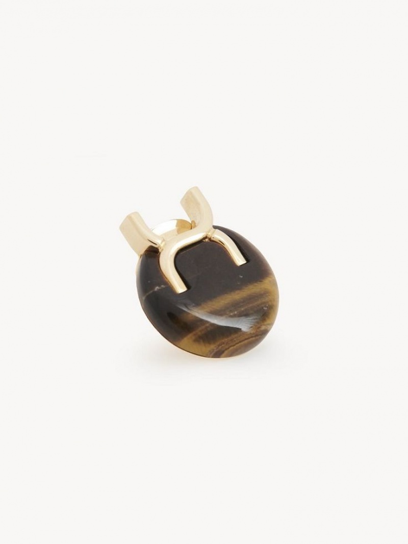 Aretes Chloe Marcie Clip-on Dorados | CHE-SR14448