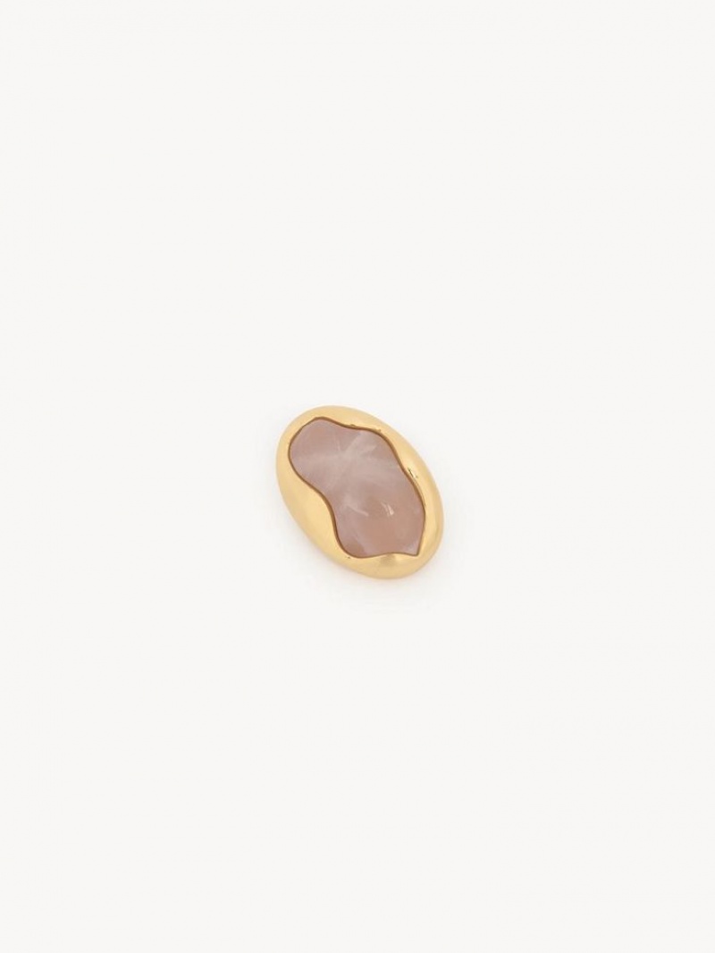 Aretes Chloe Sybil Dorados Claro | CHE-SR14457