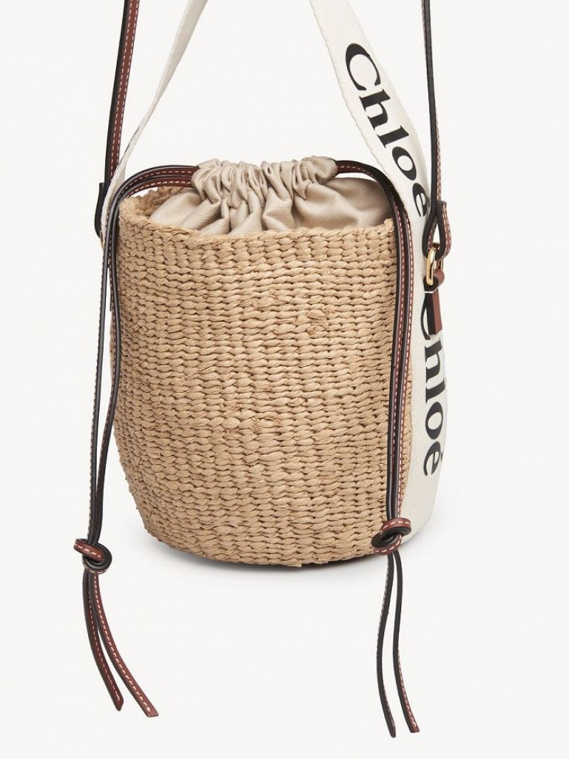 Baskets Chloe Small Woody Blancos | CHE-SR13657