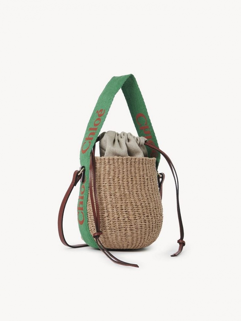 Baskets Chloe Small Woody Verdes Naranjas | CHE-SR13629