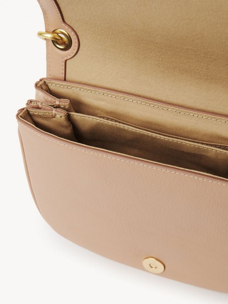 Bolsa De Hombro Chloe Hana Cafes Rosas | CHE-SR14614