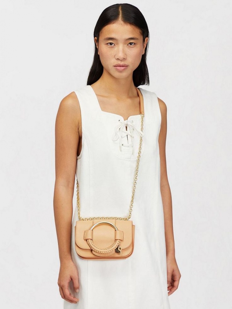 Bolsa De Hombro Chloe Hana Chain Marrom | CHE-SR14590