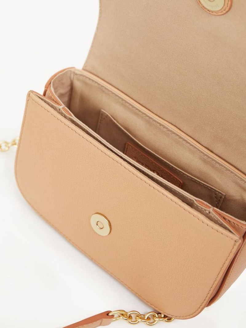 Bolsa De Hombro Chloe Hana Chain Marrom | CHE-SR14590