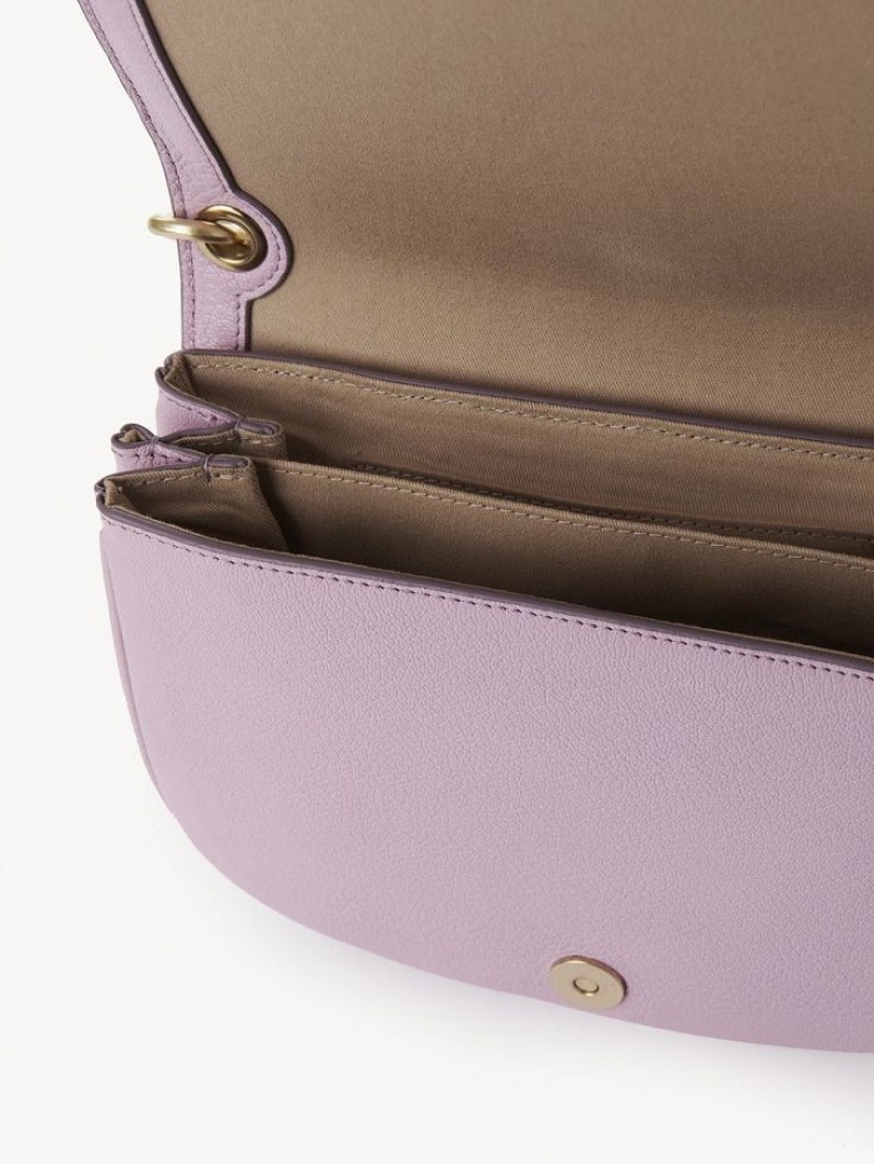 Bolsa De Hombro Chloe Hana Lavanda Blancos | CHE-SR14682