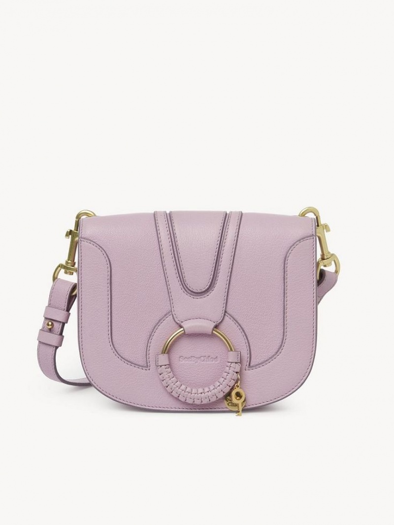 Bolsa De Hombro Chloe Hana Lavanda Blancos | CHE-SR14682