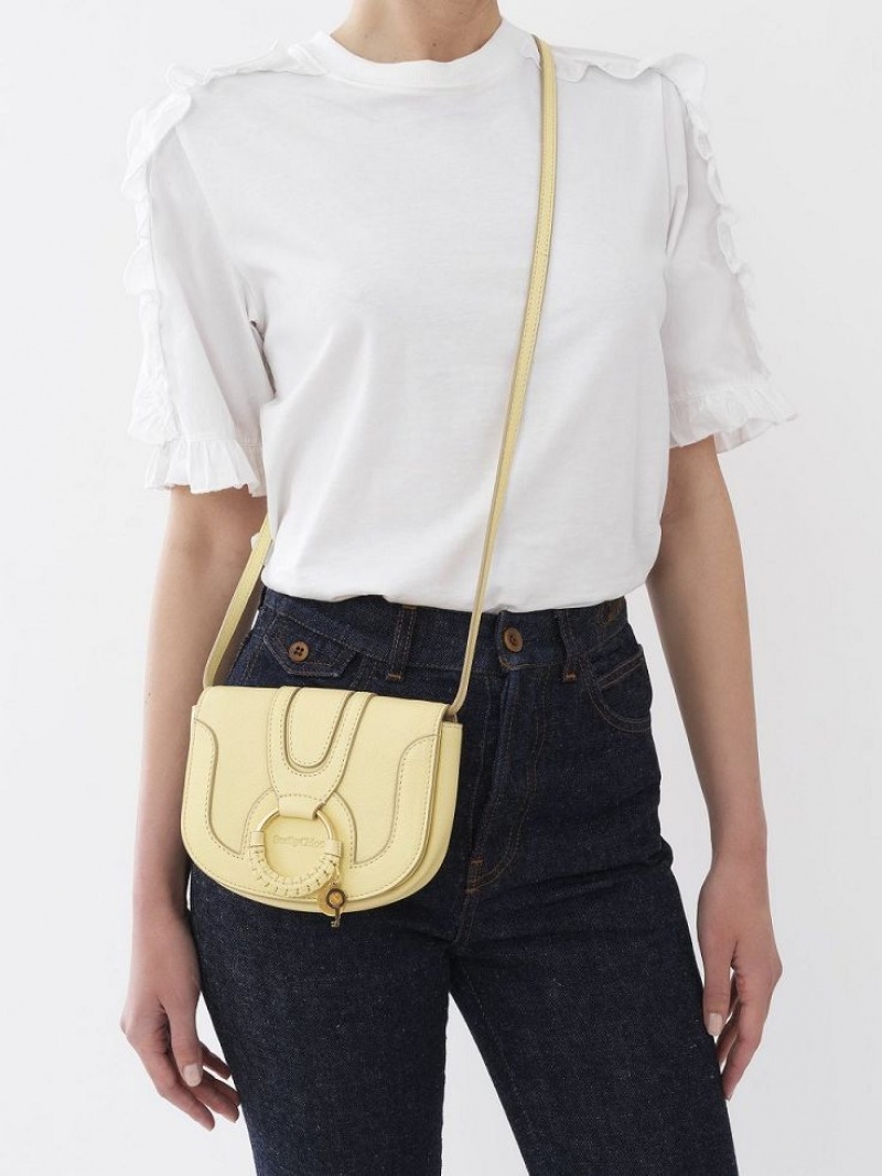 Bolsa De Hombro Chloe Hana Mini Amarillos | CHE-SR14693