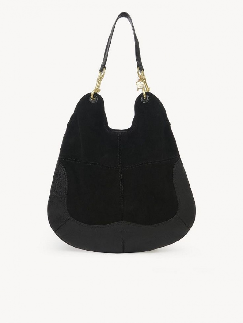 Bolsa De Hombro Chloe Hana Shopper Negros | CHE-SR14624