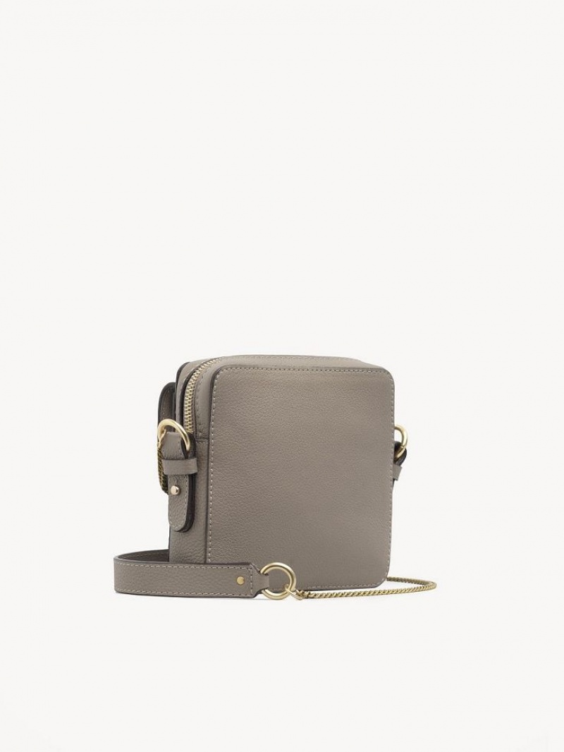 Bolsa De Hombro Chloe Joan Camera Grises | CHE-SR14629