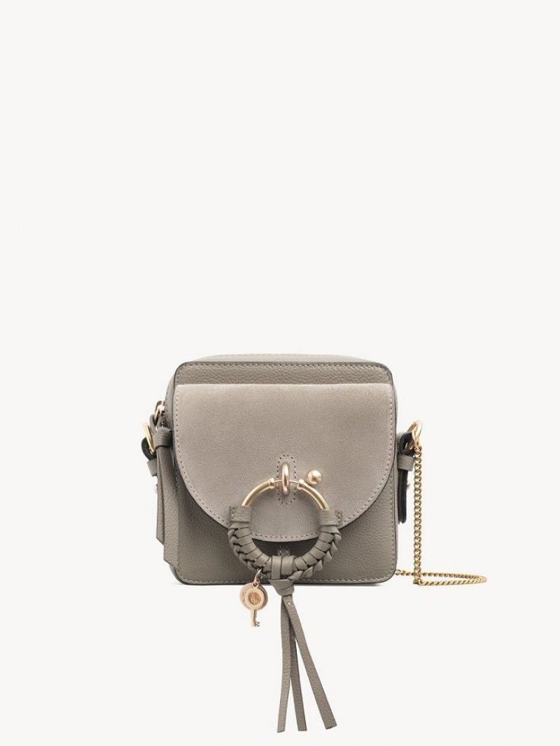 Bolsa De Hombro Chloe Joan Camera Grises | CHE-SR14629