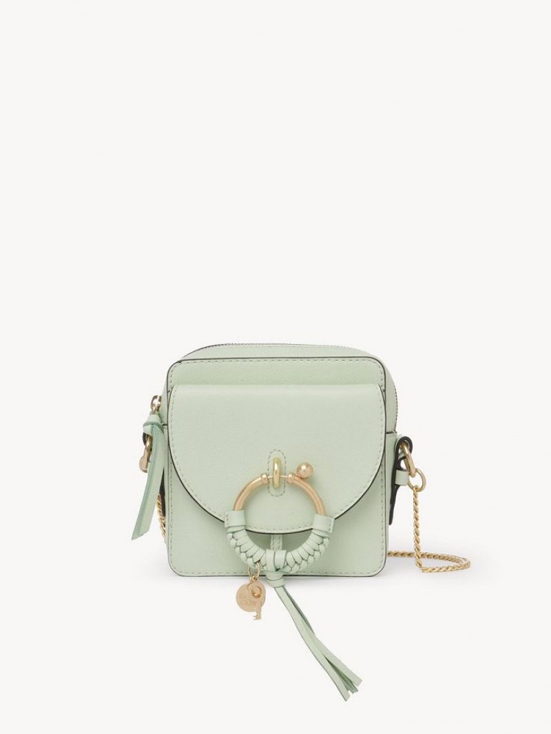 Bolsa De Hombro Chloe Joan Camera Verdes | CHE-SR14677