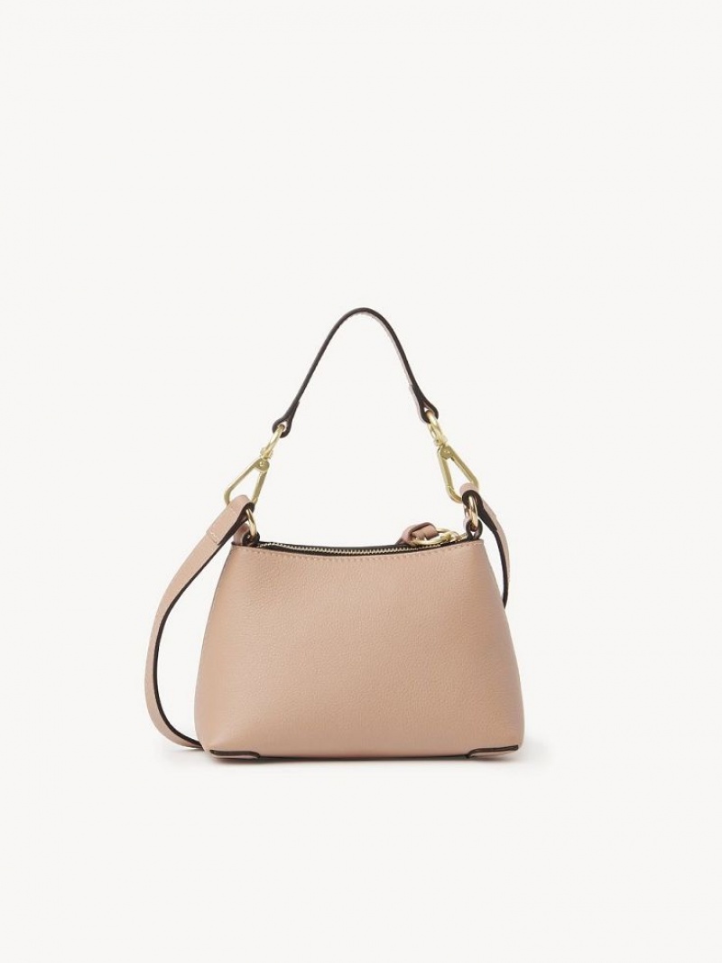 Bolsa De Hombro Chloe Joan Mini Cafes Rosas | CHE-SR14696
