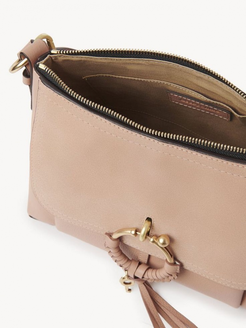 Bolsa De Hombro Chloe Joan Small Cafes Rosas | CHE-SR14697