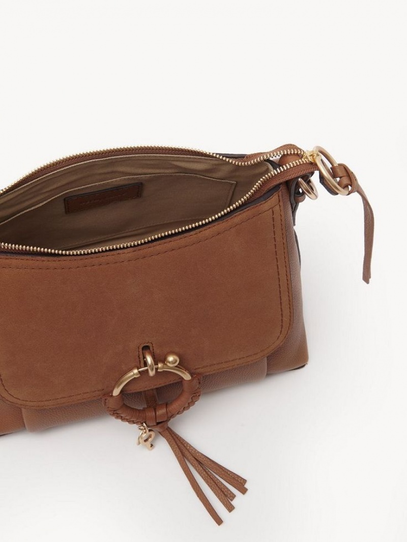 Bolsa De Hombro Chloe Joan Small Marrom | CHE-SR14680