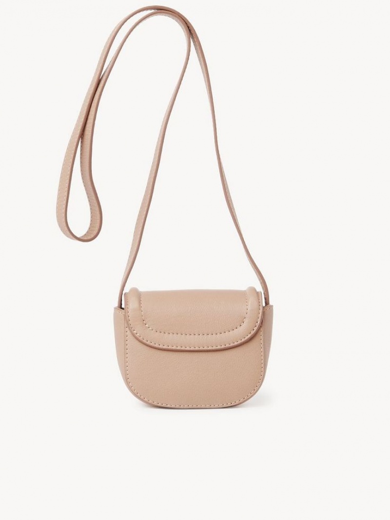 Bolsa De Hombro Chloe Mara Micro Cafes Rosas | CHE-SR14606