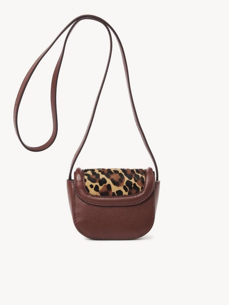Bolsa De Hombro Chloe Mara Micro Cobra Marrom | CHE-SR14594