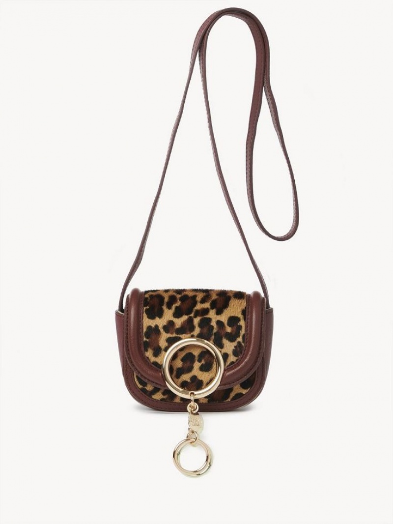 Bolsa De Hombro Chloe Mara Micro Cobra Marrom | CHE-SR14594