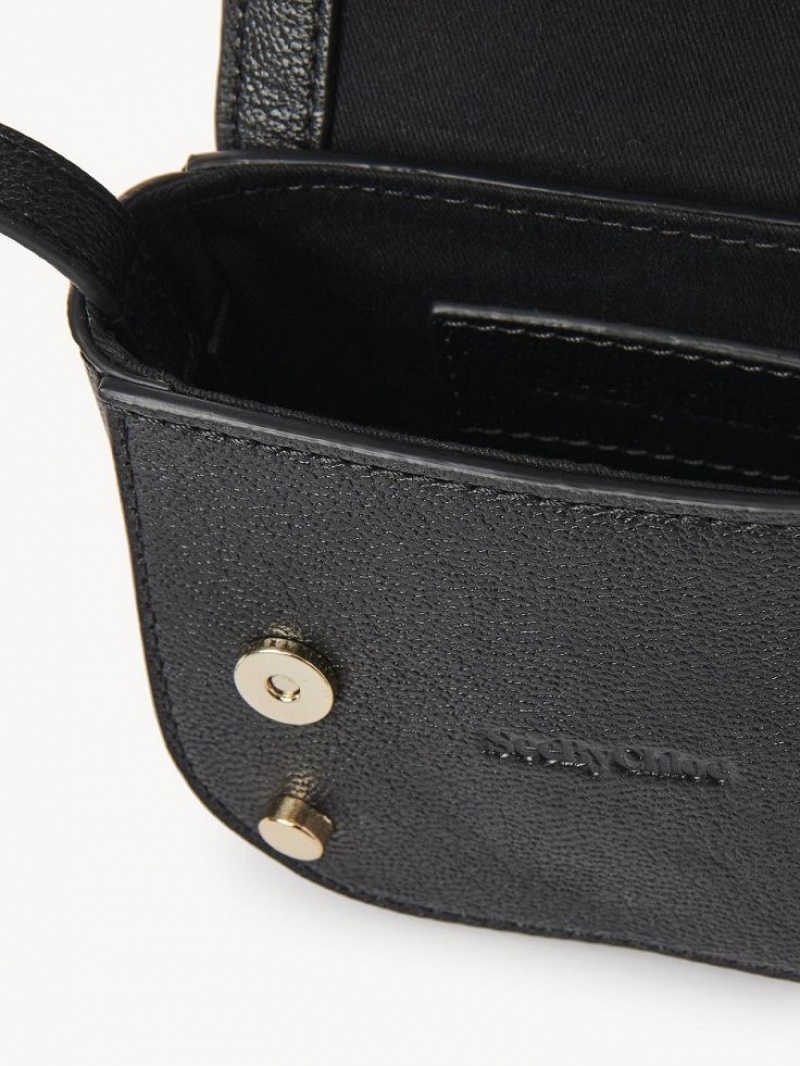 Bolsa De Hombro Chloe Mara Micro Negros | CHE-SR14608