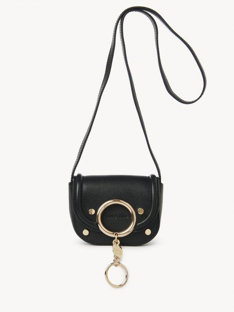 Bolsa De Hombro Chloe Mara Micro Negros | CHE-SR14608
