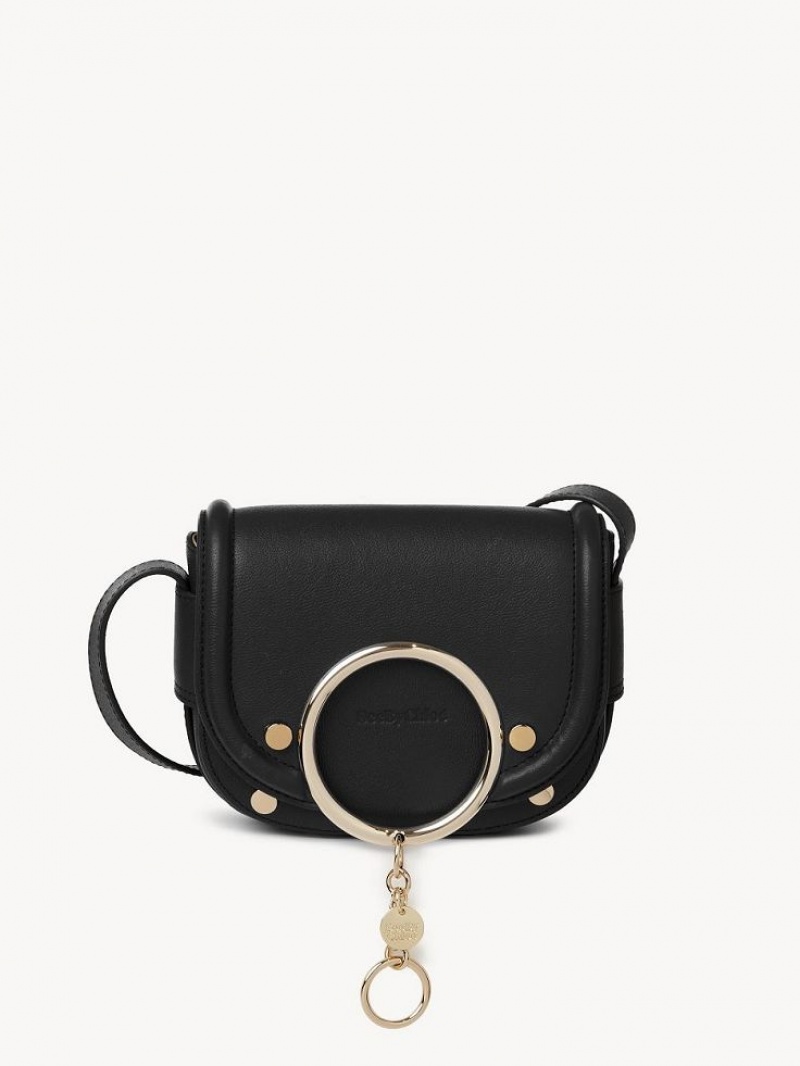 Bolsa De Hombro Chloe Mara Small Negros | CHE-SR14619