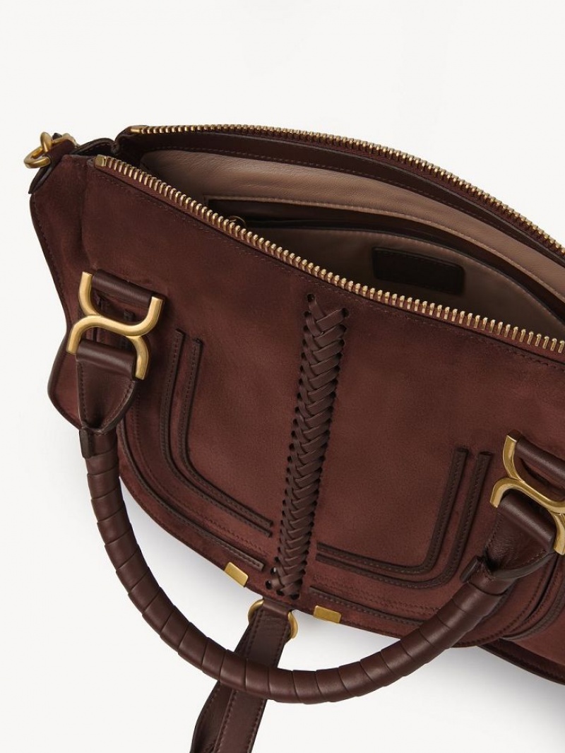 Bolsa De Hombro Chloe Marcie Double Carry Rojos | CHE-SR13437