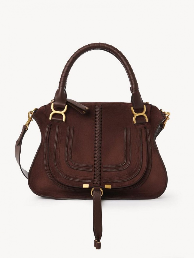 Bolsa De Hombro Chloe Marcie Double Carry Rojos | CHE-SR13437