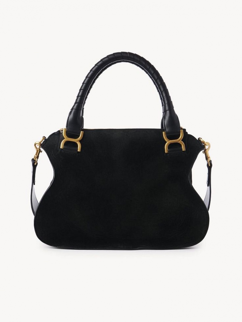 Bolsa De Hombro Chloe Marcie Double Carry Negros | CHE-SR13438