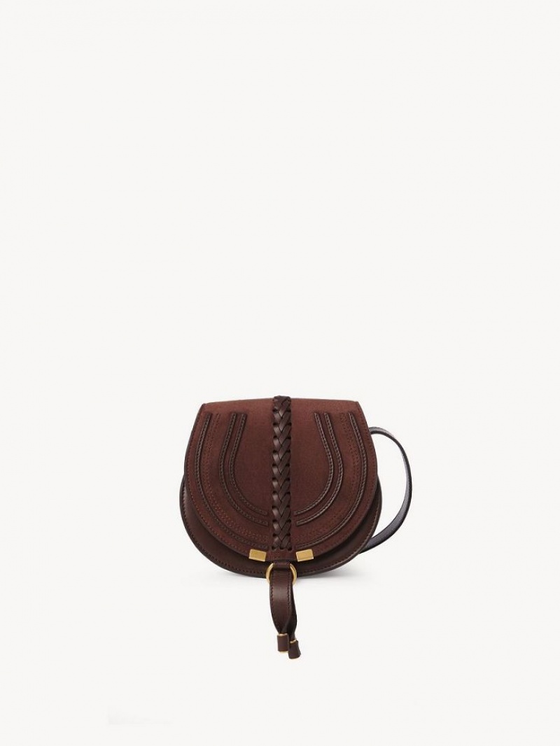Bolsa De Hombro Chloe Marcie Small Saddle Rojos | CHE-SR13415
