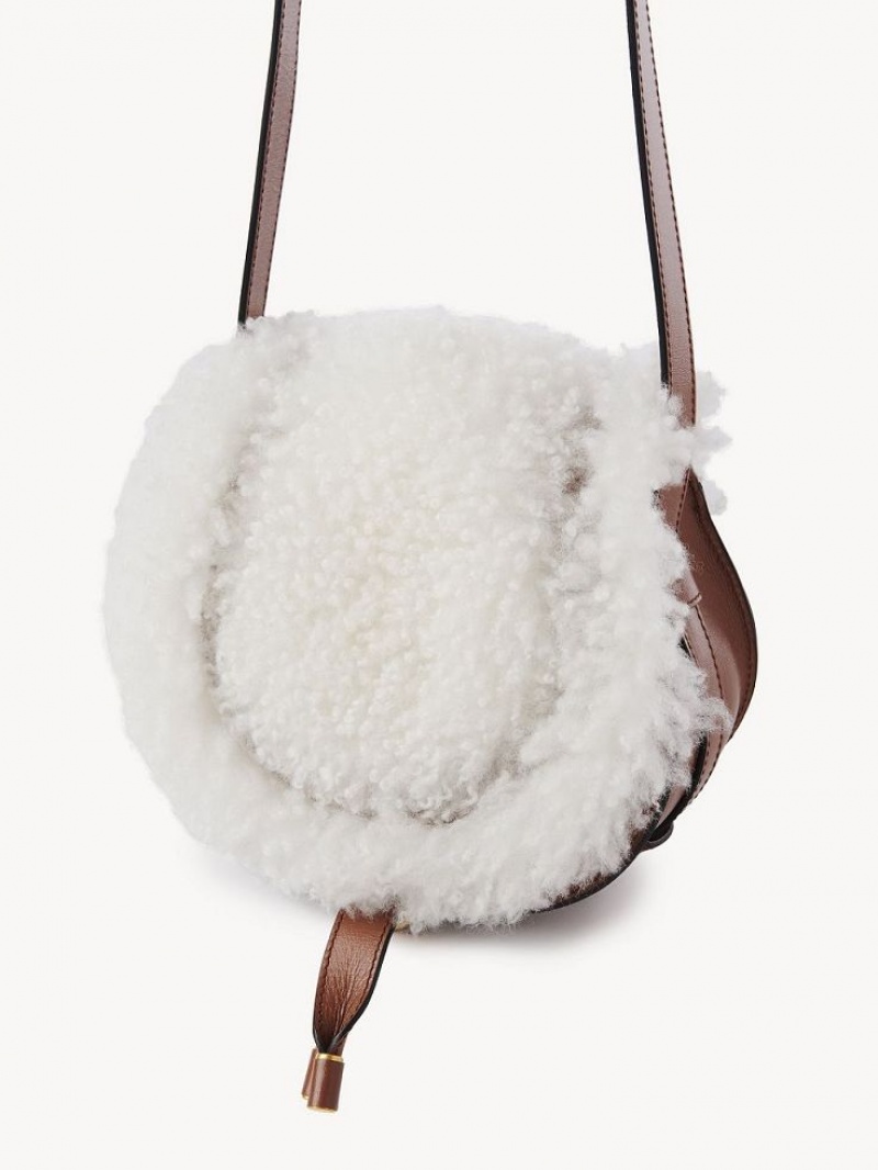 Bolsa De Hombro Chloe Marcie Small Saddle Marrom | CHE-SR13425