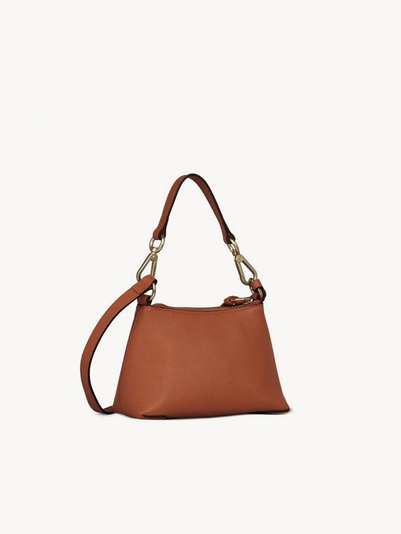 Bolsa De Hombro Chloe Mini Joan Marrom | CHE-SR14663