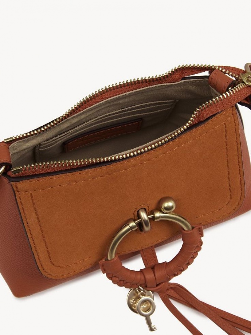 Bolsa De Hombro Chloe Mini Joan Marrom | CHE-SR14663