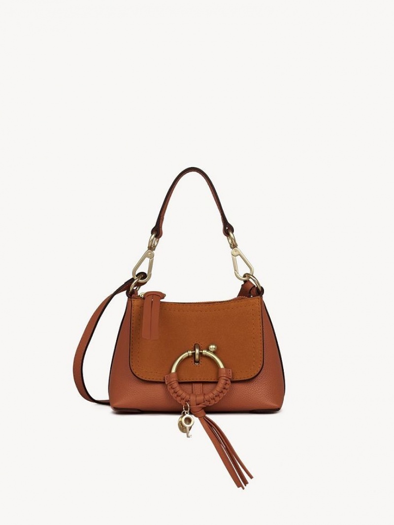 Bolsa De Hombro Chloe Mini Joan Marrom | CHE-SR14663