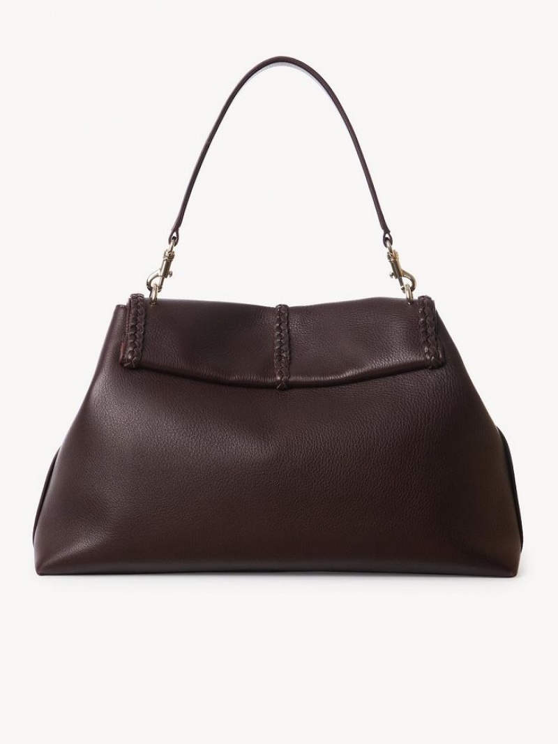 Bolsa De Hombro Chloe Penelope Large Soft Azules | CHE-SR13446