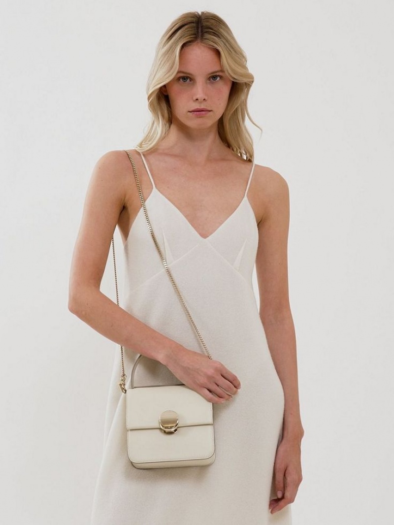 Bolsa De Hombro Chloe Penelope Small Top Handle Blancos | CHE-SR13449