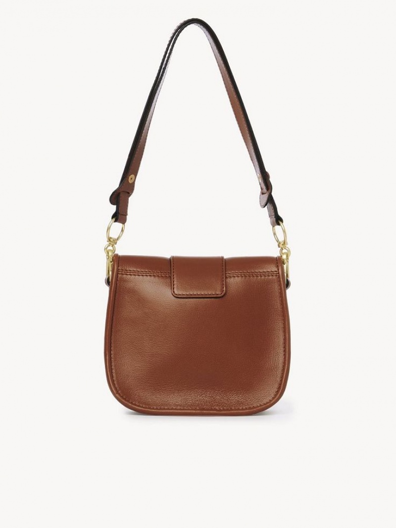 Bolsa De Hombro Chloe Saddie Satchel Marrom | CHE-SR14632