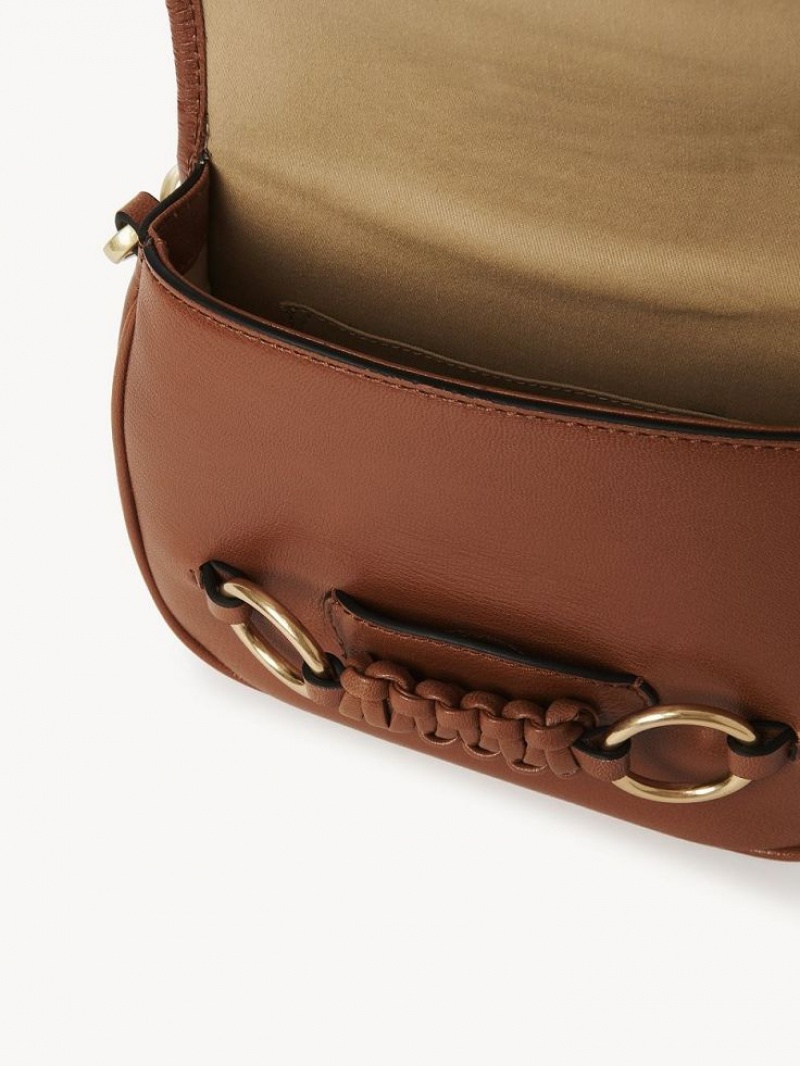 Bolsa De Hombro Chloe Saddie Satchel Marrom | CHE-SR14632